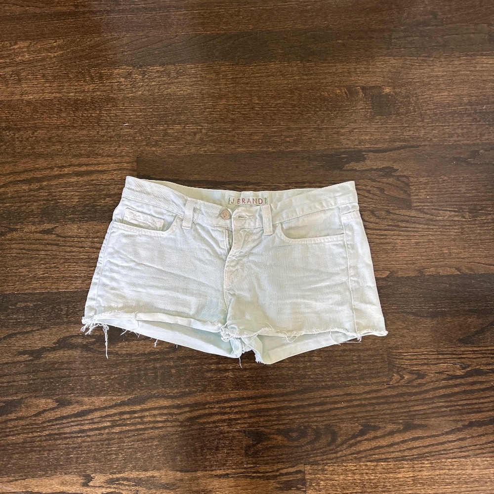 J Brand Jeans Denim Cuttoffs - Aqua